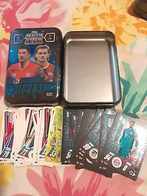 Match Attax International Icons 2020/2021 Tin + 47 Cards • £3.50