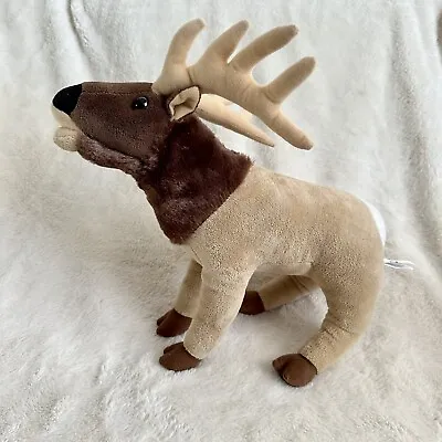 Wildlife Artists Inc. Elk Deer Moose Plush 13” Realistic Stuffed Forest Animal • $18