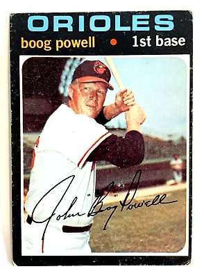 1971 Topps #700 Boog Powell GD-VG High Number SP Baltimore Orioles • $12.99
