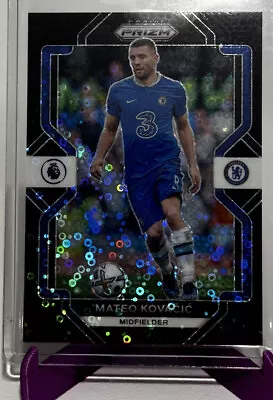 Mateo Kovacic 2022-23 Panini Prizm EPL Black Disco 1/1 Chelsea FC • $550