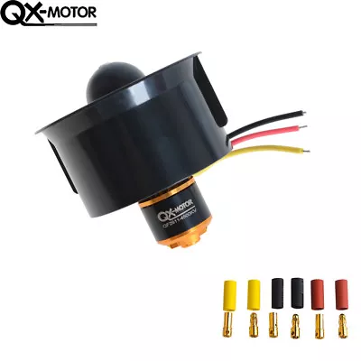 320W 4500KV Brushless Motor Model Airplane Fan 5-Blade 64mm Outrunner Ducted • $25.82