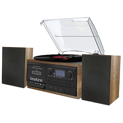 Bluetooth Record Player Turntable CD Player Convert LP Vinyl CD To MP3 Player • $169