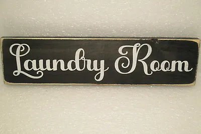 Laundry Room Decor Sign Wooden Rustic Farmhouse Family Laundry Room Wall Sign... • £14.24