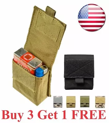 Tactical Molle EDC Cigarettes Pouch Magazine Lighter Waist Pocket Bag Military  • $6.99