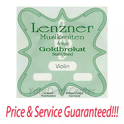 Lenzner Goldbrokat Violin E String 4/4 Loop End Medium  • $2.02