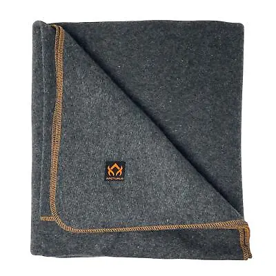 $39.99 • Buy Arcturus Wool Blanket - 4.5 Lbs, Warm, Washable, 64  X 88  (Military Gray)