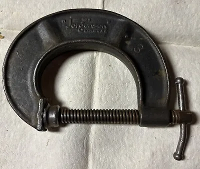 Vintage Jorgensen 3  Malleable C-Clamp No. 123  Made In USA Used • $4.25