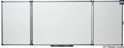 Nobo 31630514 Folding Confidential Magnetic Steel Dry-Wipe Whiteboard 1200x900mm • £349.95