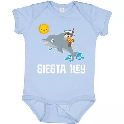 Inktastic Siesta Key Florida Vacation Infant Creeper Trip Summer Dolphins Childs • $18.99