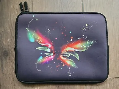 Butterfly Artwork 10.2  Ipad Tablet Notebook Sleeve Soft Case. • £5.99