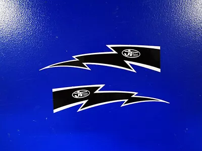 JT Racing Bolts Decals B/W Stickers Graphics 80 125 250 400 500 CR YZ Pick Size • $5.99