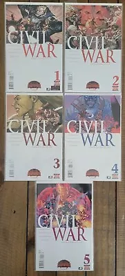 Civil War #1-5 2015  Full Run Secret Wars Tie In Soule Yu Marvel • $12.99