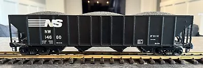 Railking 70-75004 G Scale Norfolk Southern 4 Bay Hopper Car (metal Wheels) • $199.99