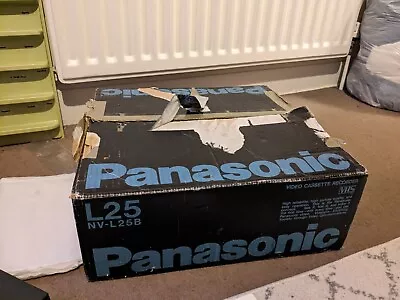 Vintage Panasonic Nv-l25 Hq Video Cassette Recorder Boxed Tested Working  • £79.99