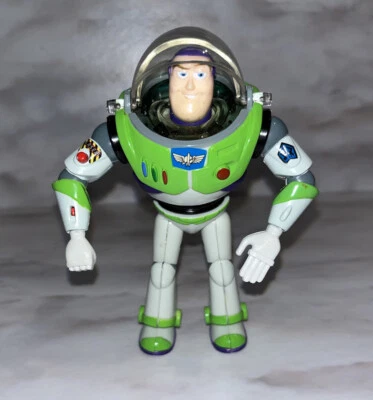 $12.99 • Buy Unknown Year Toy Story Buzz Lightyear Figure Disney Pixar Lights Up