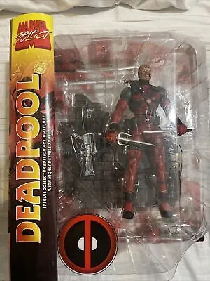 Rare & Sealed Diamond Marvel Select Deadpool Figure Unmasked Variant MIP • $39.99