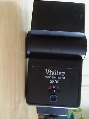 Vivitar 2800D Shoe Mount Flash • $15