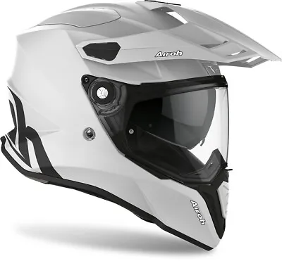 Motorcycle Helmet Integral Fiber Dual Airoh Commander Concrete Grey TG S • $238.81