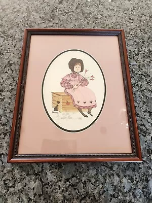 P Buckley Moss  Katherine  1990 Professional Framed & Matted Signed 492/1000  • $35.50