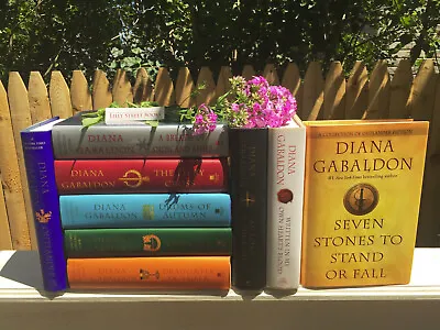 $382.31 • Buy Diana Gabaldon Hardcover Outlander Series Nine Book Set Books 1-9 Complete! New