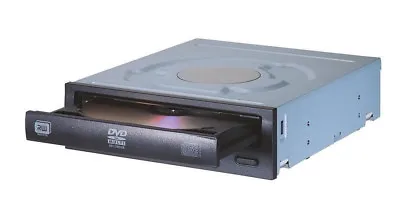 Lite-On 24x SATA DVD+/-RW Dual Layer DVD Burner Multi Recorder IHAS 124-04 Black • £36