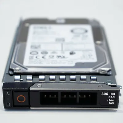 New Dell 300GB 2.5  SAS 12Gb/s 15K Hard Drive HDD NCT9F + 14th Series Caddy • £96