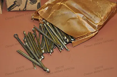 WWII Willys MB Ford GPW Cotter Pin Kit. NOS Spare Parts Army Military Jeep G503. • $8