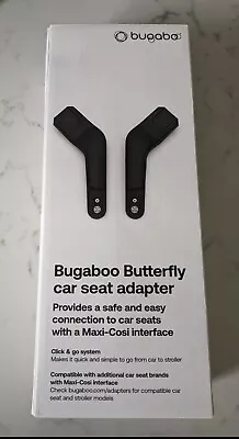 Brand New Bugaboo Butterfly Maxi Cosi Car Seat Adapters • £39.99