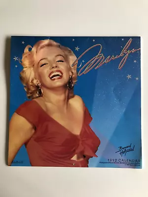 Marilyn Monroe 1992 Bernard Of Hollywood Wall Calendar • £10