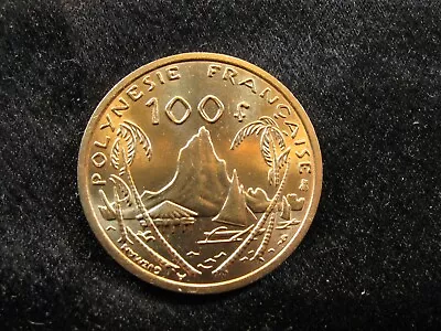 Old World Coin FRENCH POLYNESIA 100 Francs 2000 KM14  Moorea Paradise  (126) • $0.99