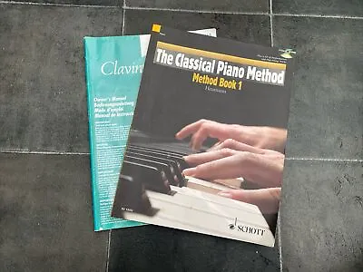 Classic Piano Method Book 1 Yamaha Clavinova CLP-220 Manual Bundle Music • £6.95