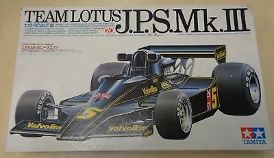 Tamiya Team Lotus JPS Mk.III Rare Large 1/12th Scale Model Kit No: 1222 • £175