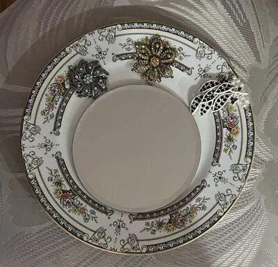 MIKASA Fine China Cambridge L9015 12  Plate Decorated Mirror/ Jewelry • $25.20