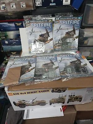 Hachette Build A Spitfire Mk 1a X5 All Different New Sealed. UK Buyers Only (47) • £20