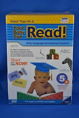 Your Baby Can Read! Early Language Development System DVD Plus Word Cards NEW • £45.56