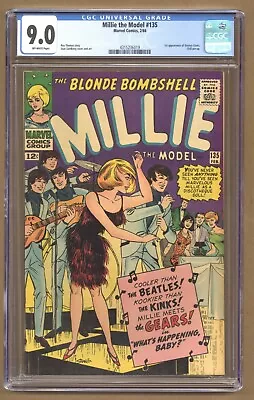 Millie The Model 135 (CGC 9.0) 1st Appearance Of Groovy Gears 1966 Marvel Comics • $110