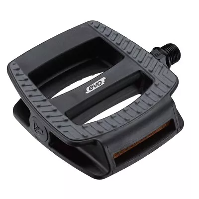 EVO Comfort Cruiser Pedals Body: Nylon Spindle: Steel 9/16'' Black • $18.44