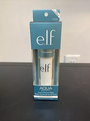 1 Bottle ELF AQUA BEAUTY PRIMER MIST CLEAR 57028  Nib • $8