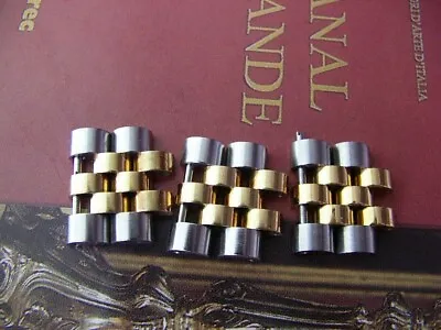 Vintage Rolex Jubilee 62523h 455b 20mm 18k Gold/ss Bracelet Link /per 2 Links • $200