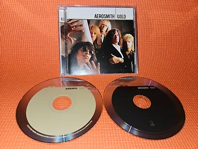 Aerosmith : Gold CD 2 Discs (2005) KISS Rush Montrose UFO Black Sabbath AC/DC • $9.50