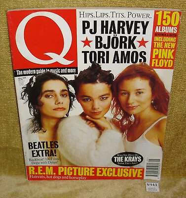 VINTAGE Q MAGAZINE - ISSUE 92 - MAY 1994 - BJORK TORI AMOS PJ HARVEY COVER 90s • £6.99