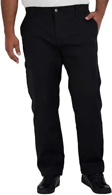 Gerry Men’s Venture Fleece Lined Stretch Pants W/Cargo Pocket Black 30x32 • $23.95