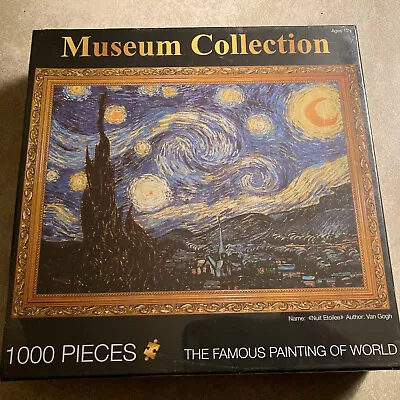 Museum Collection Jigsaw Puzzle Starry Night By Van Gogh  • $10