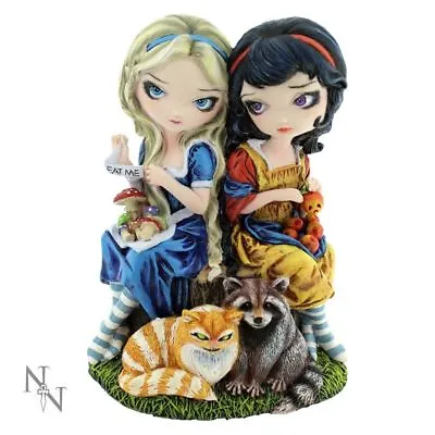 £89.99 • Buy ALICE & SNOW WHITE Figurine Nemesis Now Jasmine Becket-Griffith LIMITED EDITION