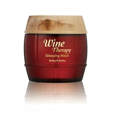 Holika Holika Wine Therapy Sleeping Mask  Red Wine 4.07oz/120 Ml Free Shipping • $12.79