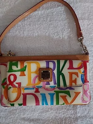 Dooney & Bourke❤️retro 💜grafica🧡 Large💙 Slim💚 Wristlet💛 • $200