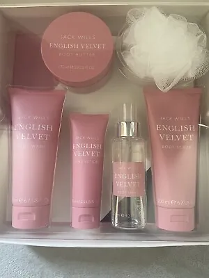 New Jack Wills Bathing Gift Set Scrubbody Wash Lotion Spray Body Butter …. • £16.95