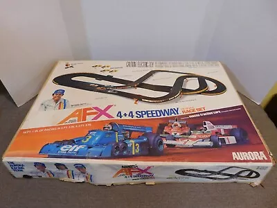 Aurora AFX Model Motoring 4x4 Speedway Ho Race Set 4 Lane • $300