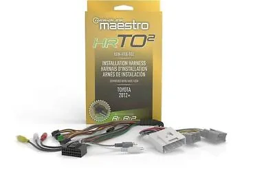 Maestro - Wiring Harness For Select Toyota Vehicles 2012-2021 - Black • $79.99