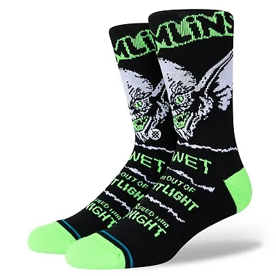 Stance Gremlins  Bright Light  Crew Socks NEW Men's Large 9-13 Hollywood Movies • $14.99